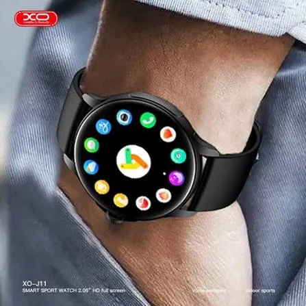 XO J11 pametni sat Amoled crni
