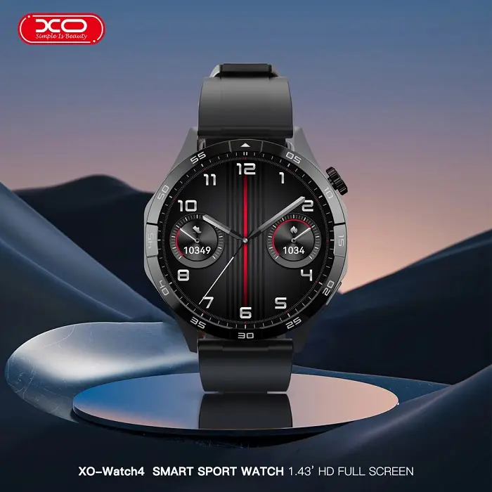 XO Watch 4 Sports Call pametni sat crni
